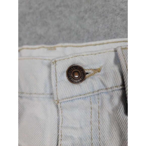 Vintage Levi's 505 Orange Tab Denim Shorts Men's Light Wash 90s Made in USA Vtg - Picture 9 of 13